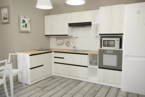 Кухонный гарнитур Амели мега прайм 1500х2700 мм в Нефтеюганске - nefteyugansk.mebel-tymen.ru | фото