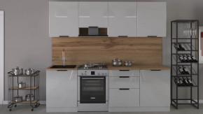 Кухонный гарнитур Аттика длиной 240 см в Нефтеюганске - nefteyugansk.mebel-tymen.ru | фото