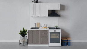 Кухонный гарнитур «Бьянка» длиной 160 см в Нефтеюганске - nefteyugansk.mebel-tymen.ru | фото