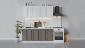 Кухонный гарнитур «Бьянка» длиной 180 см в Нефтеюганске - nefteyugansk.mebel-tymen.ru | фото