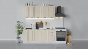 Кухонный гарнитур «Бьянка» длиной 180 см в Нефтеюганске - nefteyugansk.mebel-tymen.ru | фото