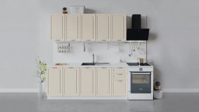 Кухонный гарнитур «Бьянка» длиной 200 см в Нефтеюганске - nefteyugansk.mebel-tymen.ru | фото