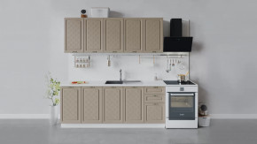 Кухонный гарнитур «Бьянка» длиной 200 см в Нефтеюганске - nefteyugansk.mebel-tymen.ru | фото