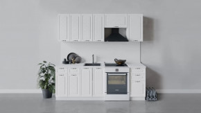 Кухонный гарнитур «Бьянка» длиной 220 см в Нефтеюганске - nefteyugansk.mebel-tymen.ru | фото