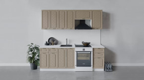 Кухонный гарнитур «Бьянка» длиной 220 см в Нефтеюганске - nefteyugansk.mebel-tymen.ru | фото