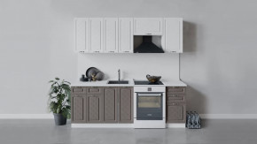 Кухонный гарнитур «Бьянка» длиной 220 см в Нефтеюганске - nefteyugansk.mebel-tymen.ru | фото