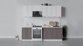 Кухонный гарнитур «Бьянка» длиной 240 см в Нефтеюганске - nefteyugansk.mebel-tymen.ru | фото