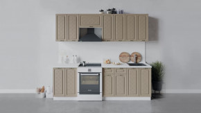 Кухонный гарнитур «Бьянка» длиной 240 см в Нефтеюганске - nefteyugansk.mebel-tymen.ru | фото