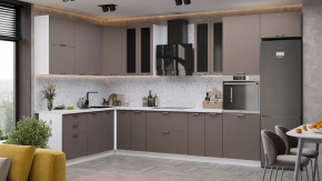 Кухонный гарнитур «Габриэлла» №22 Белый, Муссон в Нефтеюганске - nefteyugansk.mebel-tymen.ru | фото