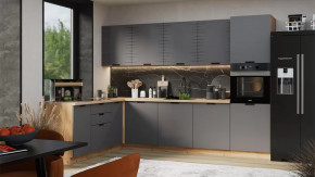 Кухонный гарнитур «Гренада» №4 Дуб Крафт золотой, Холст Вулкан в Нефтеюганске - nefteyugansk.mebel-tymen.ru | фото