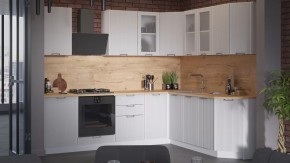 Кухонный гарнитур «Кимберли» №6 Белый, Сноу в Нефтеюганске - nefteyugansk.mebel-tymen.ru | фото