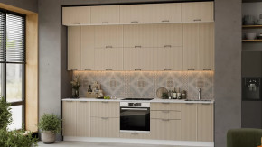 Кухонный гарнитур «Кимберли» №9 Белый, Крем в Нефтеюганске - nefteyugansk.mebel-tymen.ru | фото