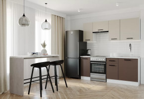 Кухонный гарнитур Латте-2000 столешница 26 мм в Нефтеюганске - nefteyugansk.mebel-tymen.ru | фото