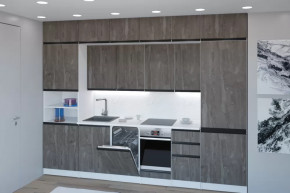 Кухонный гарнитур Ноктюрн люкс 3000 мм в Нефтеюганске - nefteyugansk.mebel-tymen.ru | фото