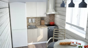 Кухонный гарнитур Ольга мини 1 1000 мм в Нефтеюганске - nefteyugansk.mebel-tymen.ru | фото