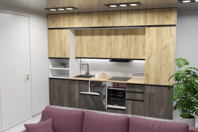 Кухонный гарнитур Сапфир экстра 3000 мм в Нефтеюганске - nefteyugansk.mebel-tymen.ru | фото