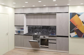 Кухонный гарнитур Сюита люкс 3000 мм в Нефтеюганске - nefteyugansk.mebel-tymen.ru | фото