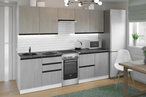 Кухонный гарнитур Сюита мега 2500 мм в Нефтеюганске - nefteyugansk.mebel-tymen.ru | фото