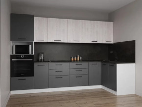 Кухонный гарнитур угловой Санторини-3200х1400 МДФ столешница 38 мм в Нефтеюганске - nefteyugansk.mebel-tymen.ru | фото