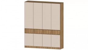 Ленора Шкаф 4х ств. Дуб вотан/Кашемир в Нефтеюганске - nefteyugansk.mebel-tymen.ru | фото