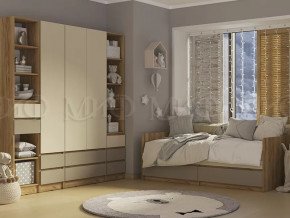 Модульная детская Челси Color Слоновая кость/Глиняный серый в Нефтеюганске - nefteyugansk.mebel-tymen.ru | фото