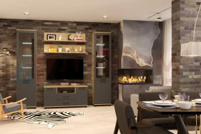 Модульная гостиная Грейс композиция-1 в Нефтеюганске - nefteyugansk.mebel-tymen.ru | фото