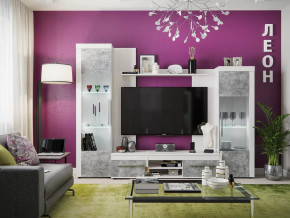 Модульная гостиная Леон в Нефтеюганске - nefteyugansk.mebel-tymen.ru | фото