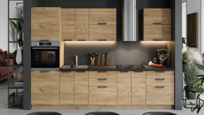 Модульная кухня «Детройт» Дуб крафт золотой/Дуб Крафт золотой в Нефтеюганске - nefteyugansk.mebel-tymen.ru | фото