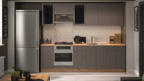 Модульная кухня «Габриэлла» Дуб крафт золотой/Муссон в Нефтеюганске - nefteyugansk.mebel-tymen.ru | фото