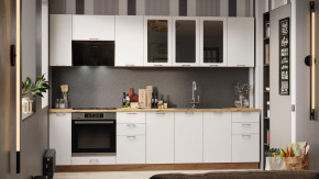 Модульная кухня «Габриэлла» Дуб крафт золотой/Сноу в Нефтеюганске - nefteyugansk.mebel-tymen.ru | фото