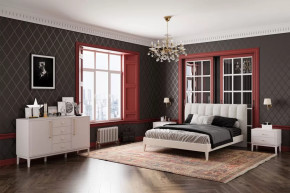 Модульная спальня Джали Персидский жемчуг/Лак Льняной в Нефтеюганске - nefteyugansk.mebel-tymen.ru | фото