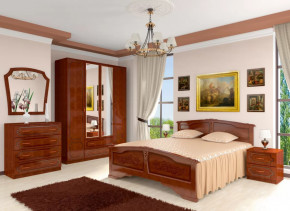 Модульная спальня Лакированный орех в Нефтеюганске - nefteyugansk.mebel-tymen.ru | фото