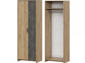 Шкаф двухстворчатый МСП-1 в Нефтеюганске - nefteyugansk.mebel-tymen.ru | фото