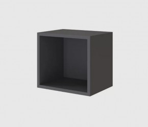 МЭНКС МГК Куб навесной (ш350*г180*в350мм), ЛДСП Серый графит в Нефтеюганске - nefteyugansk.mebel-tymen.ru | фото