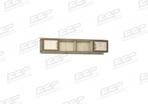 Надстройка с дверцами МС Верона для молодежи ЛДСП в Нефтеюганске - nefteyugansk.mebel-tymen.ru | фото