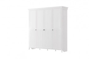Никеа Шкаф распашной для одежды ШР-4 Белый в Нефтеюганске - nefteyugansk.mebel-tymen.ru | фото