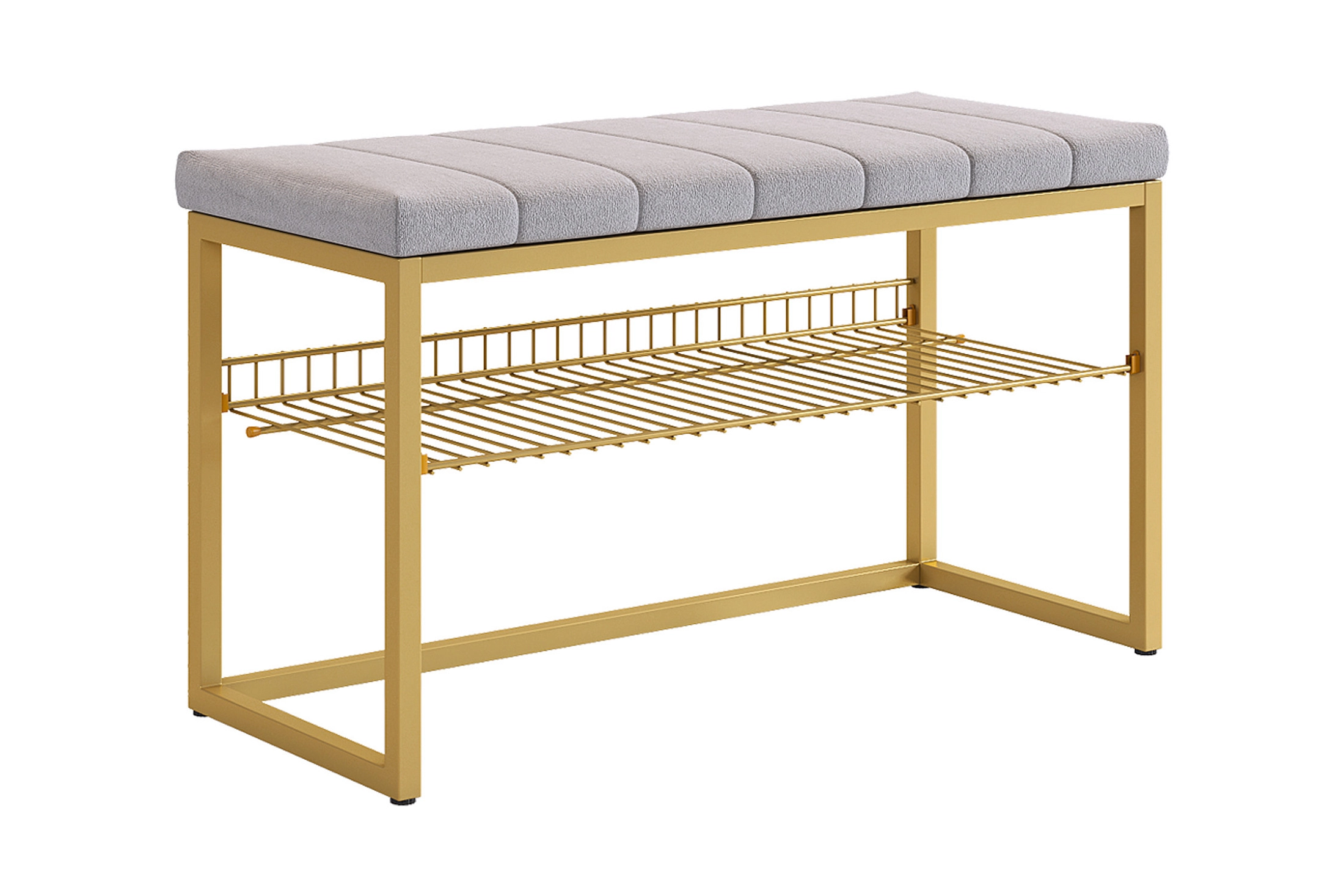 Обувница Классная 2 золото/оникс (велюр) в Нефтеюганске - nefteyugansk.mebel-tymen.ru | фото