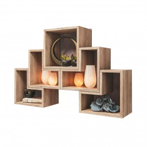 Полка Смарт-1 крафт в Нефтеюганске - nefteyugansk.mebel-tymen.ru | фото