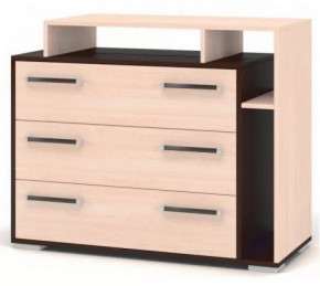 "ПРАГА" комод 3 ящика в Нефтеюганске - nefteyugansk.mebel-tymen.ru | фото