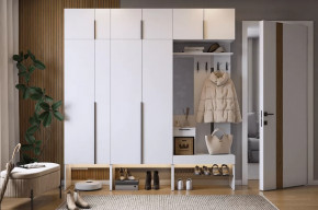 Прихожая Баско К10 белое дерево в Нефтеюганске - nefteyugansk.mebel-tymen.ru | фото