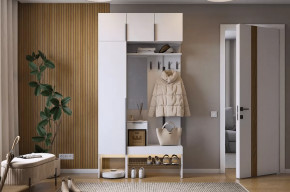 Прихожая Баско К4 белое дерево в Нефтеюганске - nefteyugansk.mebel-tymen.ru | фото