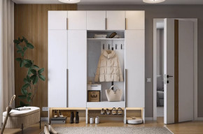 Прихожая Баско К7 белое дерево в Нефтеюганске - nefteyugansk.mebel-tymen.ru | фото