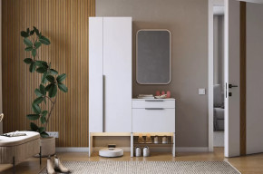 Прихожая Баско К8 белое дерево в Нефтеюганске - nefteyugansk.mebel-tymen.ru | фото