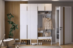 Прихожая Баско К9 белое дерево в Нефтеюганске - nefteyugansk.mebel-tymen.ru | фото