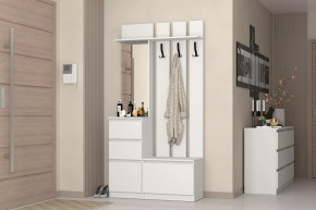 Прихожая Хилтон Белый в Нефтеюганске - nefteyugansk.mebel-tymen.ru | фото