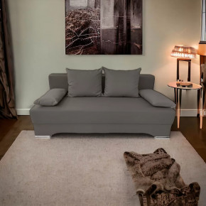 Прямой диван Киви 1 Нео Графит в Нефтеюганске - nefteyugansk.mebel-tymen.ru | фото