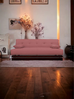 Прямой диван манго 1 Савана Даймроуз/Планки орех в Нефтеюганске - nefteyugansk.mebel-tymen.ru | фото