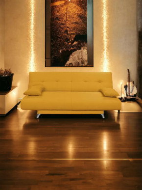 Прямой диван манго 2 Савана Елоу в Нефтеюганске - nefteyugansk.mebel-tymen.ru | фото