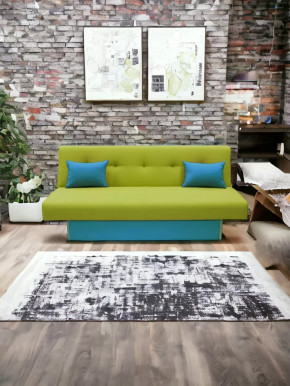 Прямой диван манго 4 Нео Эппл/Подушки Нео Азуре в Нефтеюганске - nefteyugansk.mebel-tymen.ru | фото