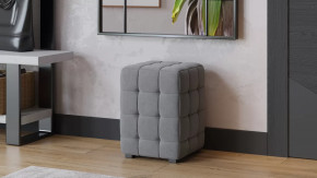 Пуф «Аристо» Велюр Серый в Нефтеюганске - nefteyugansk.mebel-tymen.ru | фото